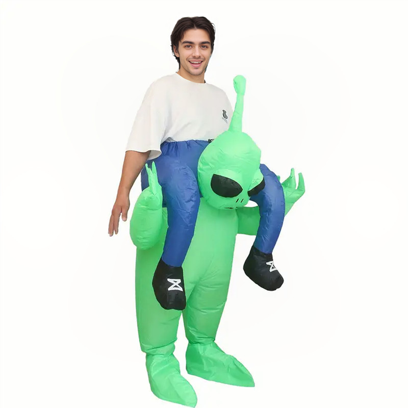 Inflatable Dinosaur Costume Adult - Надувной костюм инопланетянина для взрослых и