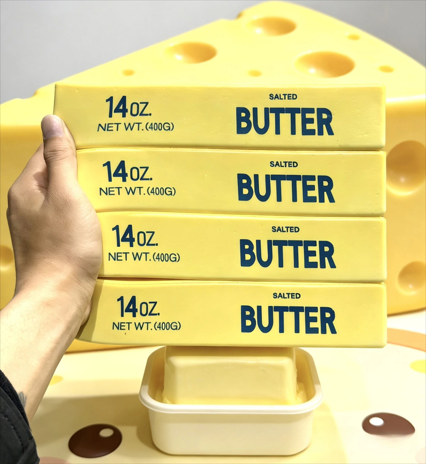 Novelty Gifts - 23 см, очень большая мягкая игрушка-антистресс