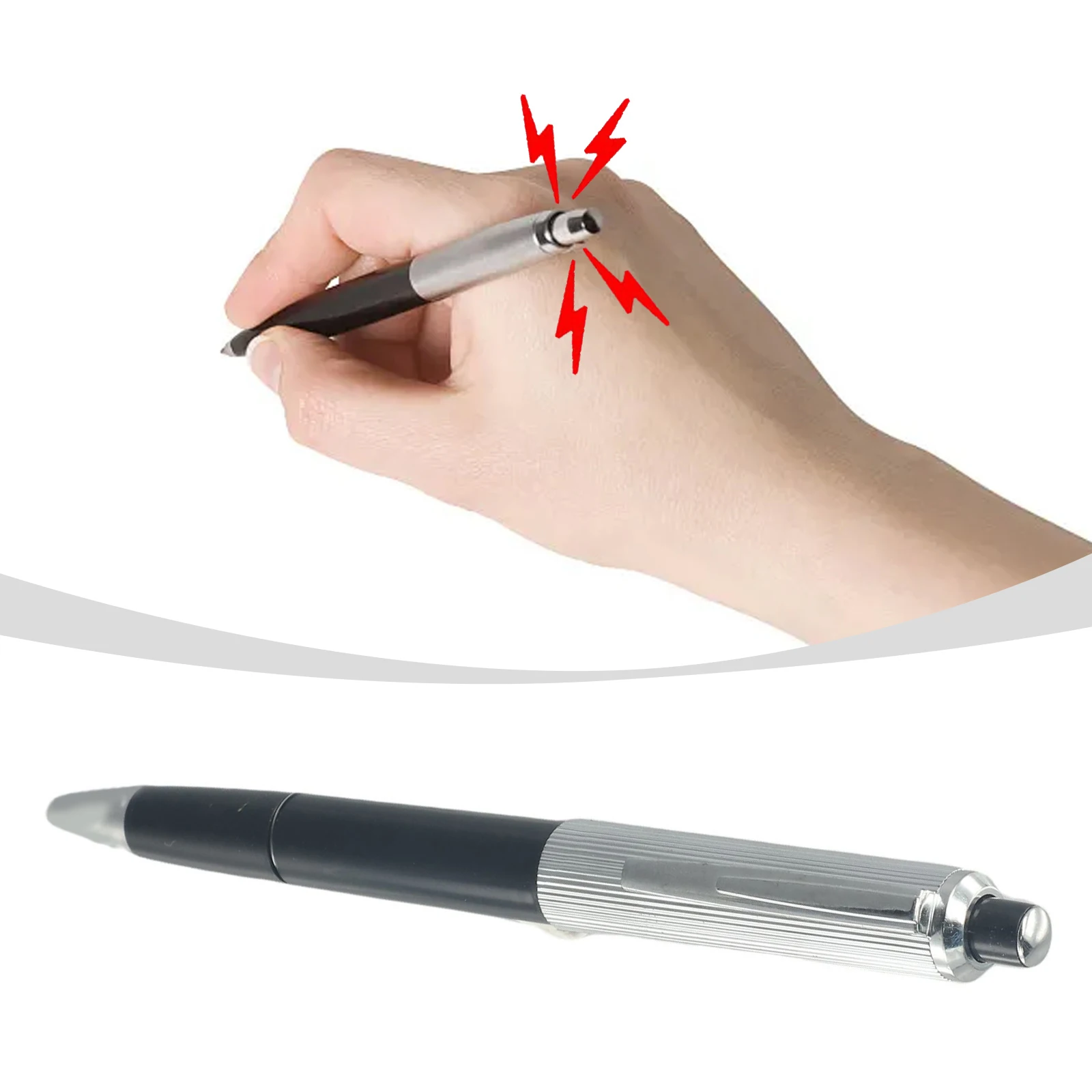 Shock Pen Prank Toy - Ручка с электрошоком, новинка, розыгрыш, трюк,