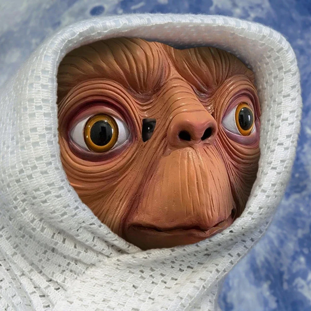 Latex Alien Mask Realistic - Реалистичная латексная маска инопланетянина E.T. для
