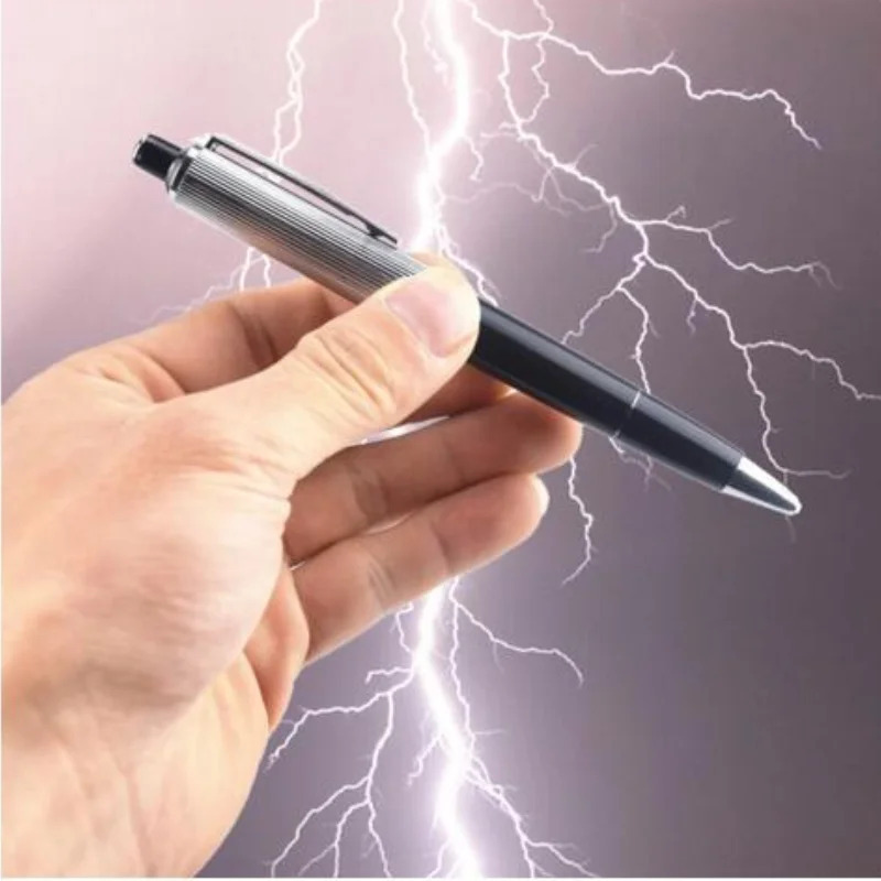 Shock Pen Prank Toy - 11L@1 шт. Креативная игрушка-ручка с электрическим
