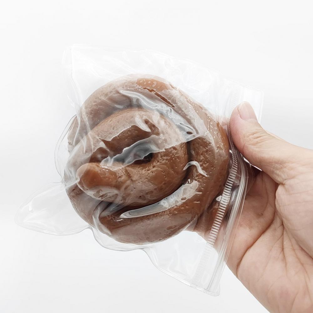 Fake Poop Gag Gift - Мягкая игрушка в виде имитации каловых