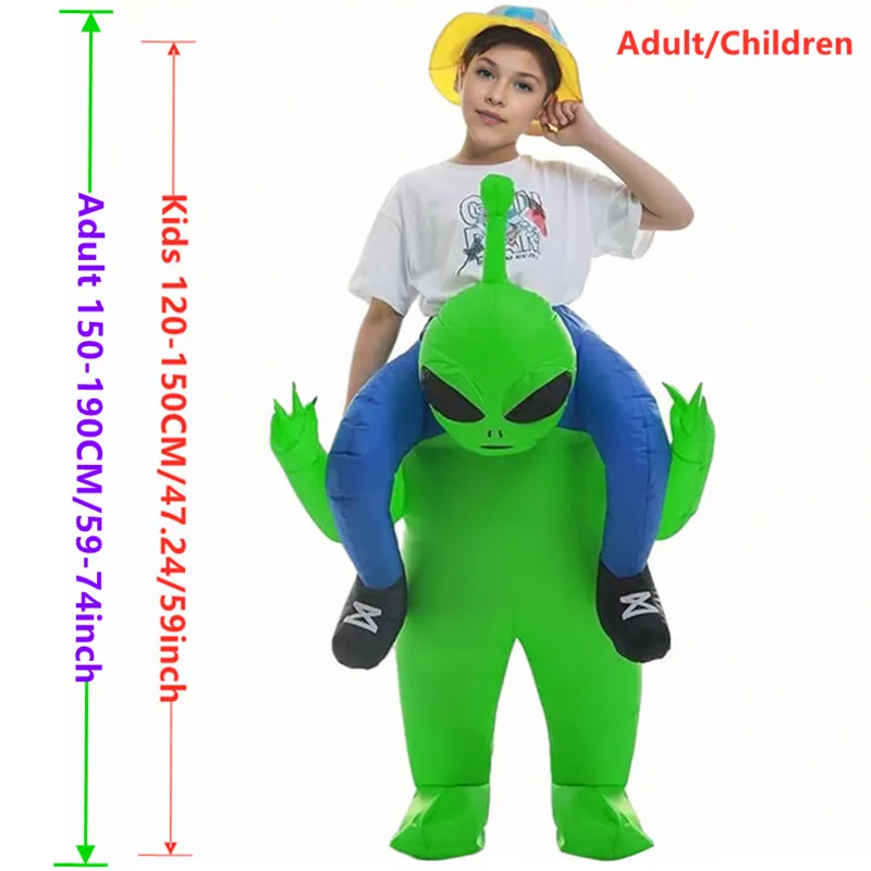 Надувной костюм инопланетянина – обзор и цена Inflatable Dinosaur Costume Adult