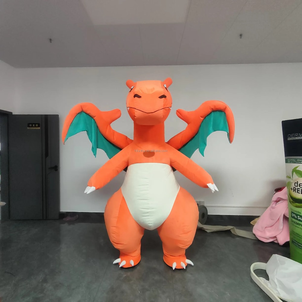 Надувной костюм динозавра/драк – обзор и цена Inflatable Dinosaur Costume Adult