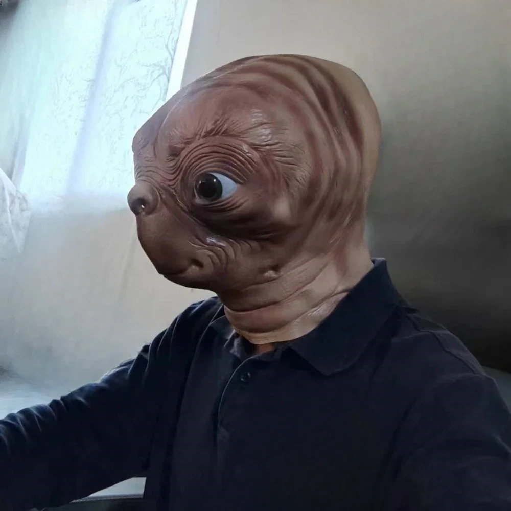 Реалистичная латексная маска и – обзор и цена Latex Alien Mask Realistic