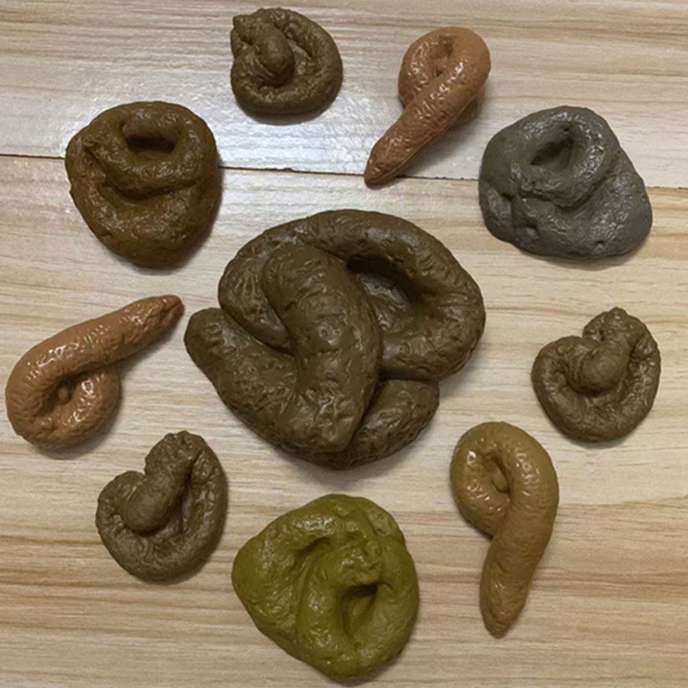 Набор из 10 штук: реалистичные – обзор и цена Fake Poop Gag Gift