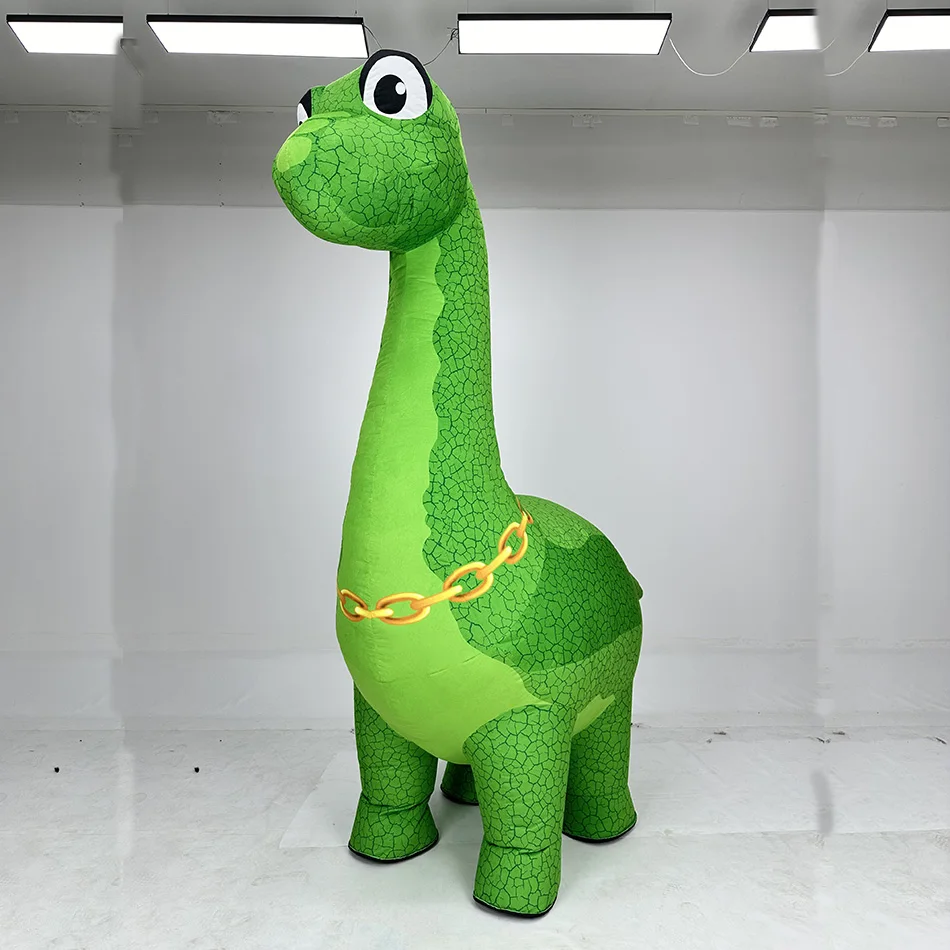 Новый надувной костюм динозавр – обзор и цена Inflatable Dinosaur Costume Adult