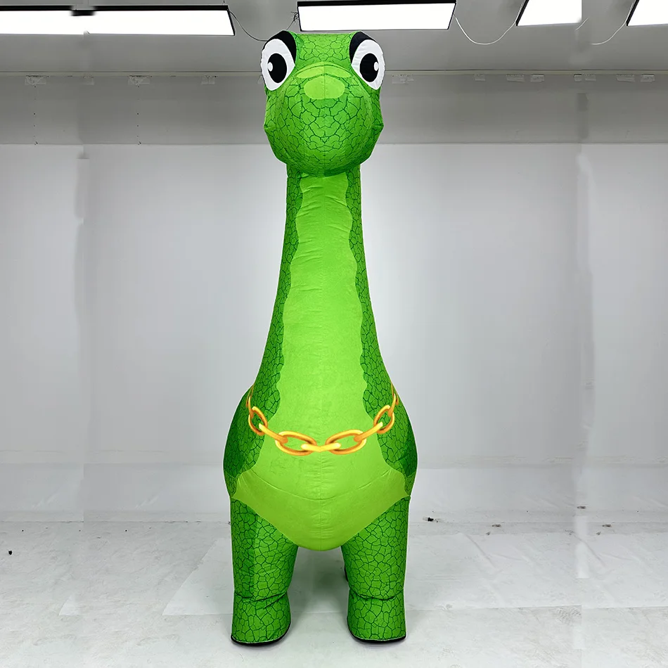 Новый надувной костюм динозавр – обзор и цена Inflatable Dinosaur Costume Adult