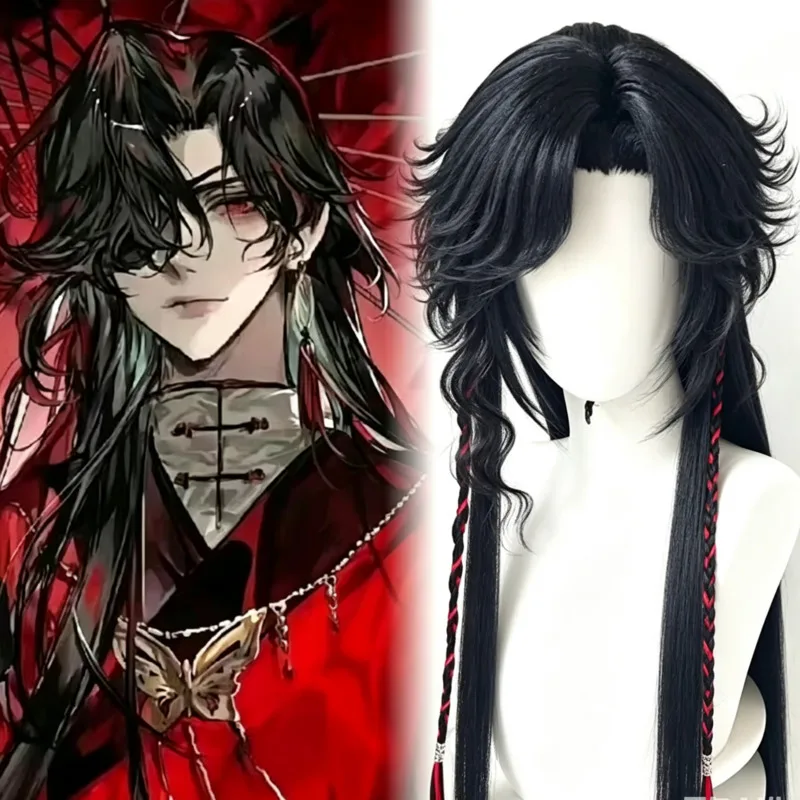 Парик в стиле Хуа Чэн, парик д – обзор и цена Anime Cosplay Wig Heat Resistant