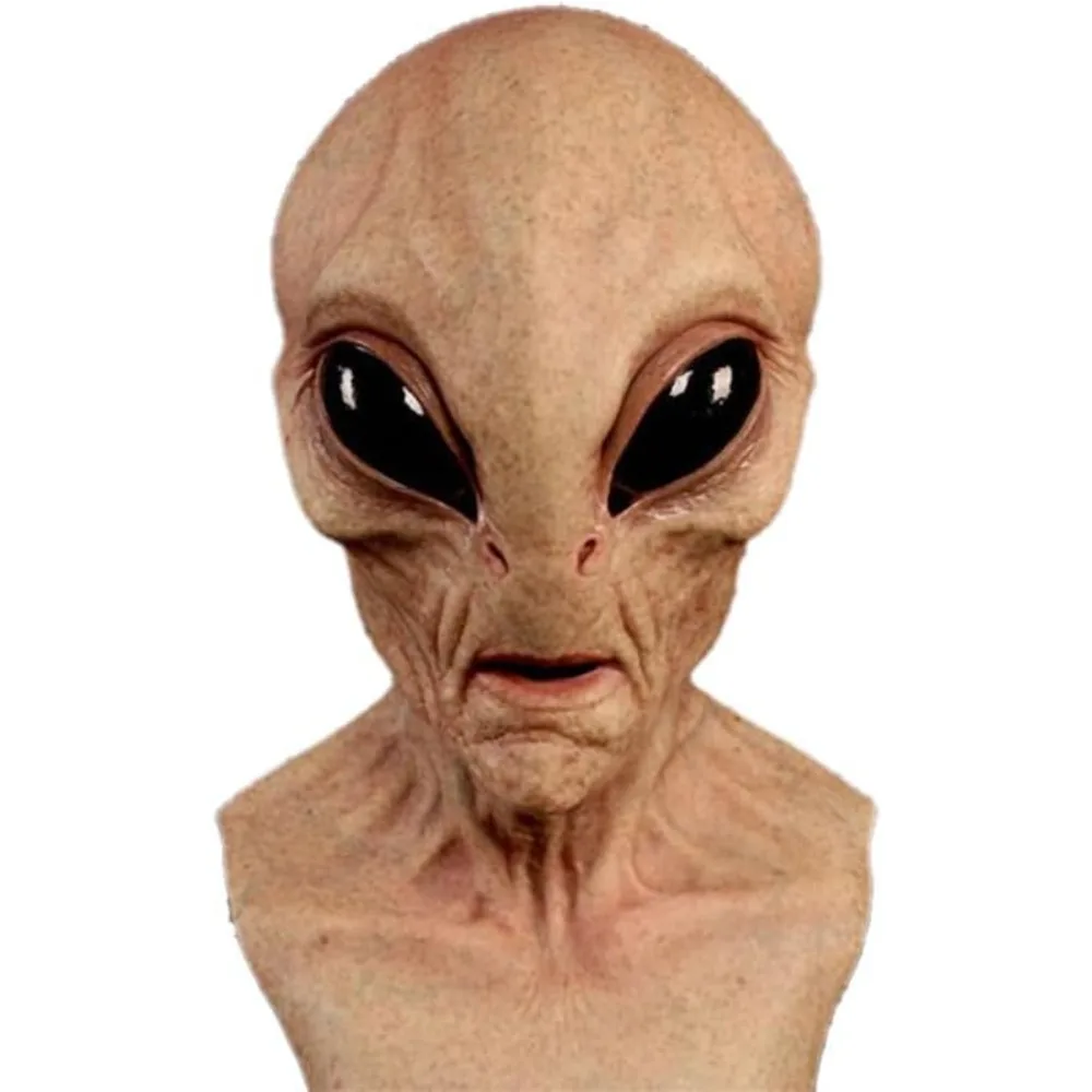Горячая распродажа: маска иноп – обзор и цена Latex Alien Mask Realistic