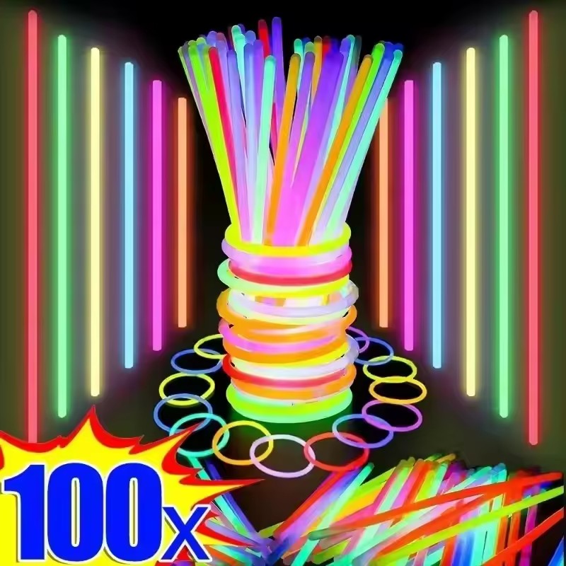 50/100 шт. флуоресцентные пало – обзор и цена Glow In The Dark Party Glasses