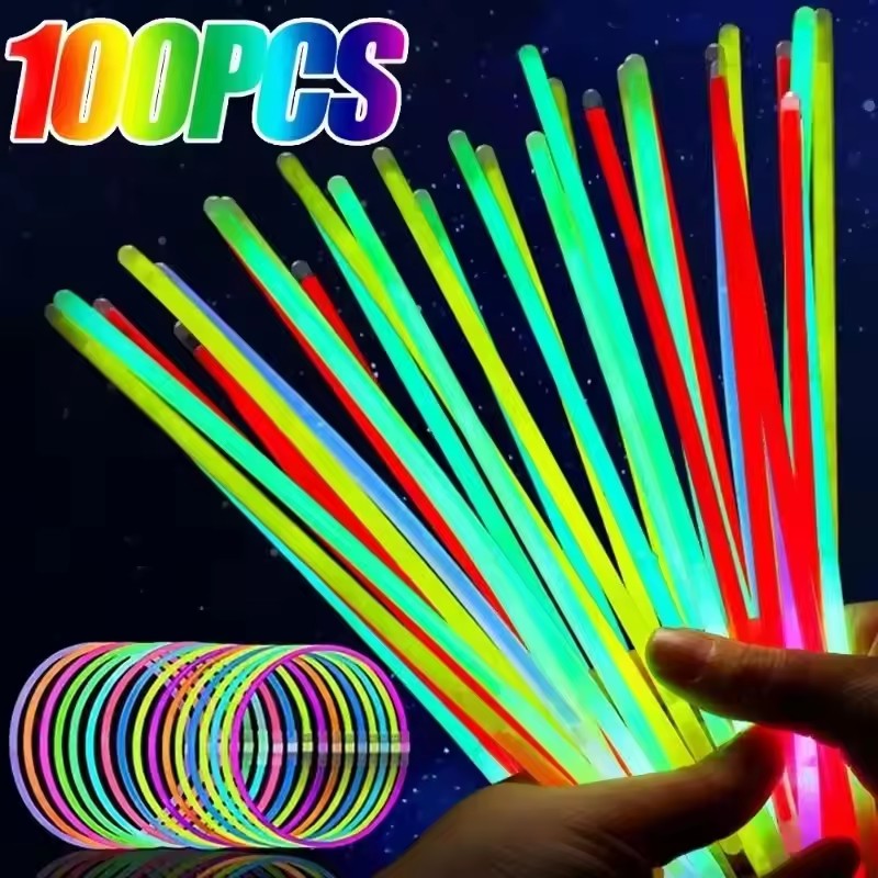 50/100 шт. флуоресцентные пало – обзор и цена Glow In The Dark Party Glasses
