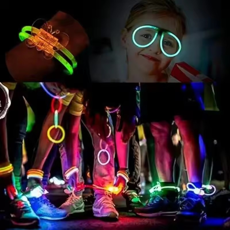 50/100 шт. флуоресцентные пало – обзор и цена Glow In The Dark Party Glasses