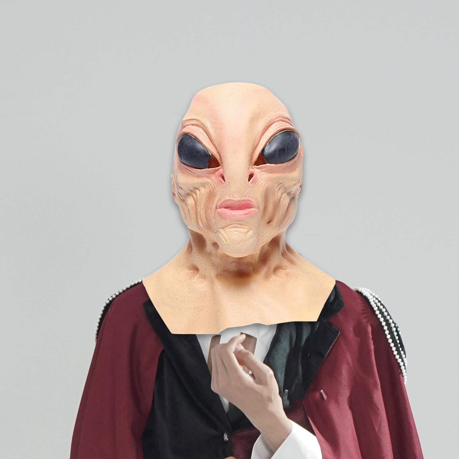 Латексная маска инопланетянина – обзор и цена Latex Alien Mask Realistic