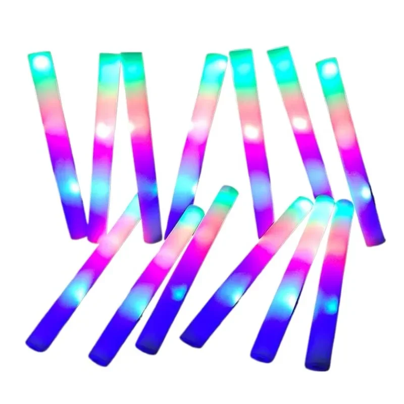120 шт. светящихся палочек из  – обзор и цена Flashing Led Foam Sticks Party